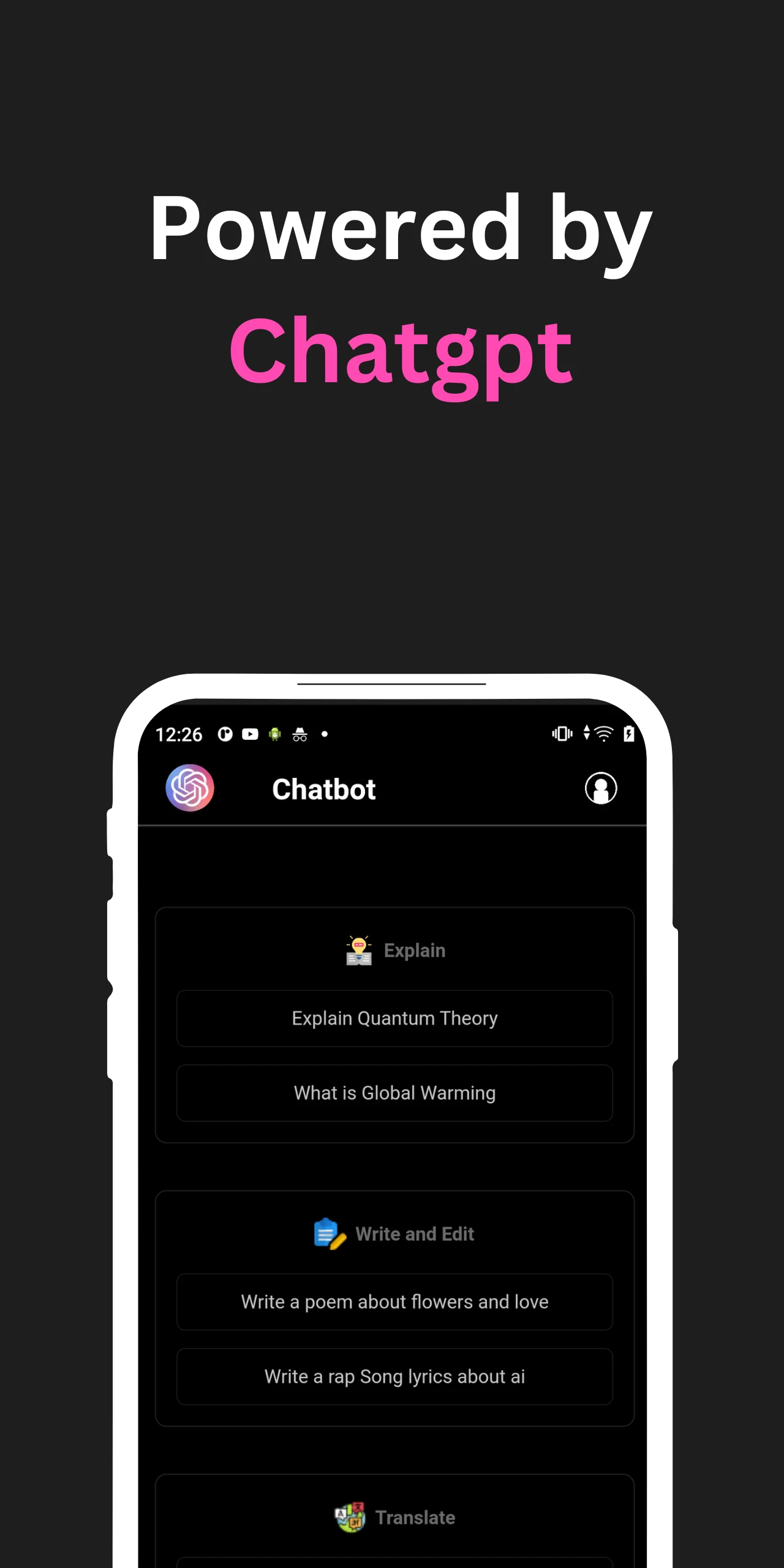 Ai Chatbot - PromptHub(10000+) screenshot